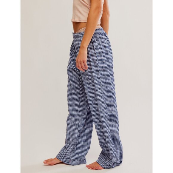 🆕 FREE PEOPLE Cloud Ten Sleep Pants / Navy Combo - Picture 3 of 9